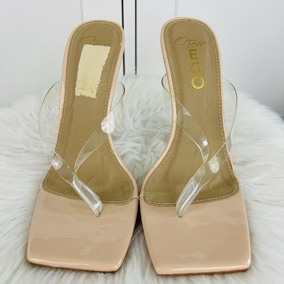 Gorgeous Fun EGO Champagne Pink Cake Stand Heels Party Prom Wedding - Picture 6 of 6